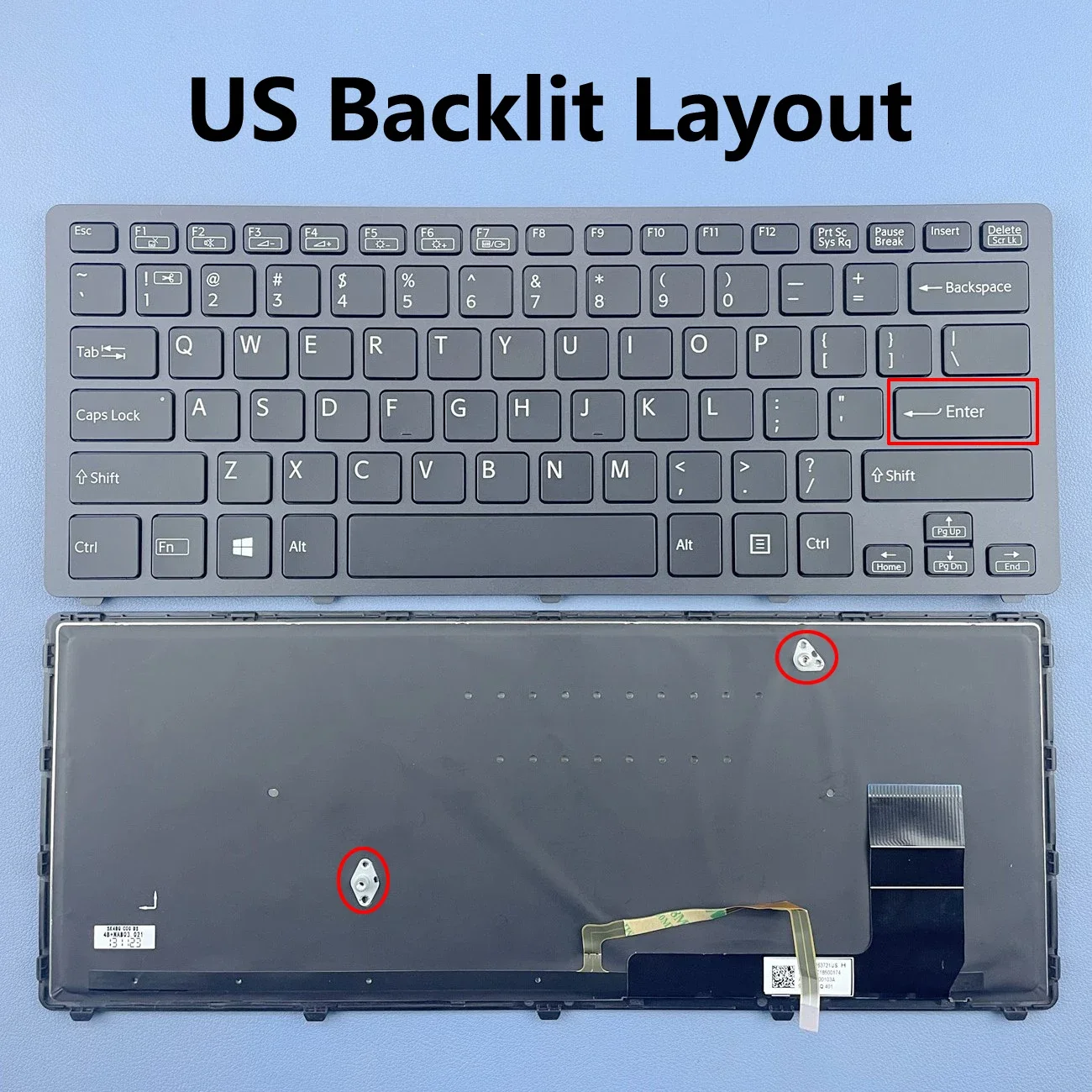 

Клавиатура для ноутбука Sony SVF14N Vaio Fit 14N SVF14N100C SVF14N13CXB SVF14N21CXB PN 149263721US