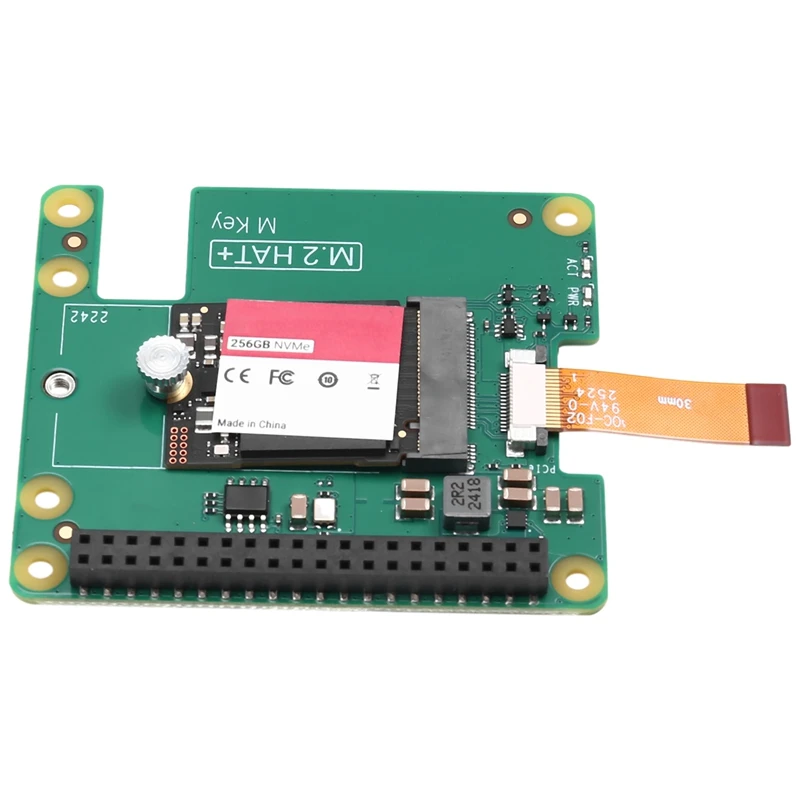Плата для Raspberry Pi 5 M.2 AI HAT+ для повышенных возможностей машинного обучения