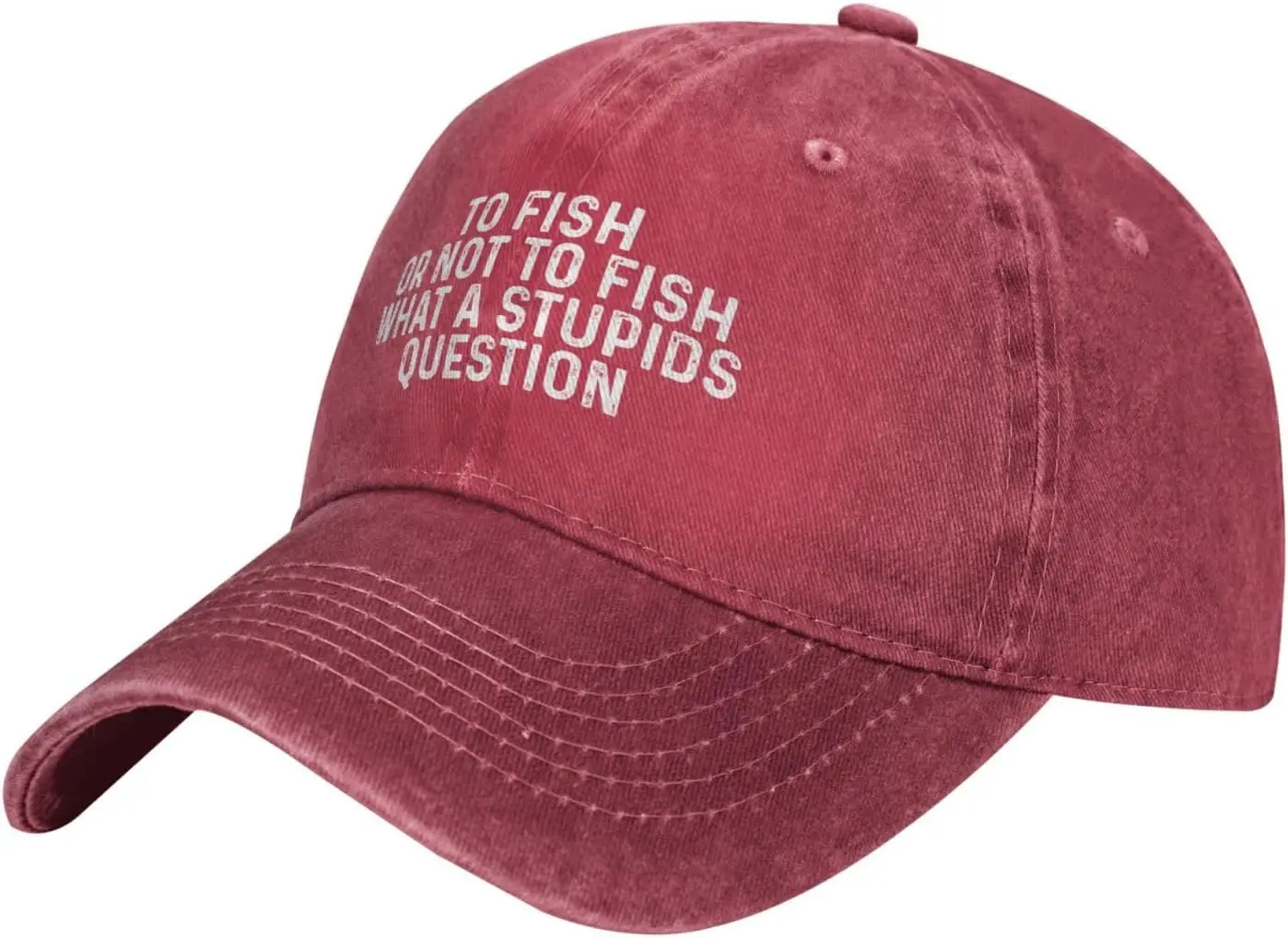 to Fish Or Not to Fish What A Stupids Hat for Women Dad Hats Cute Hats