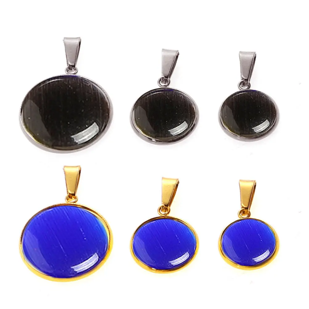 

Набор из 20 круглых основ для украшений из нержавеющей стали, 10 мм, для подвесок, шармов, поделок и уникальных подарков