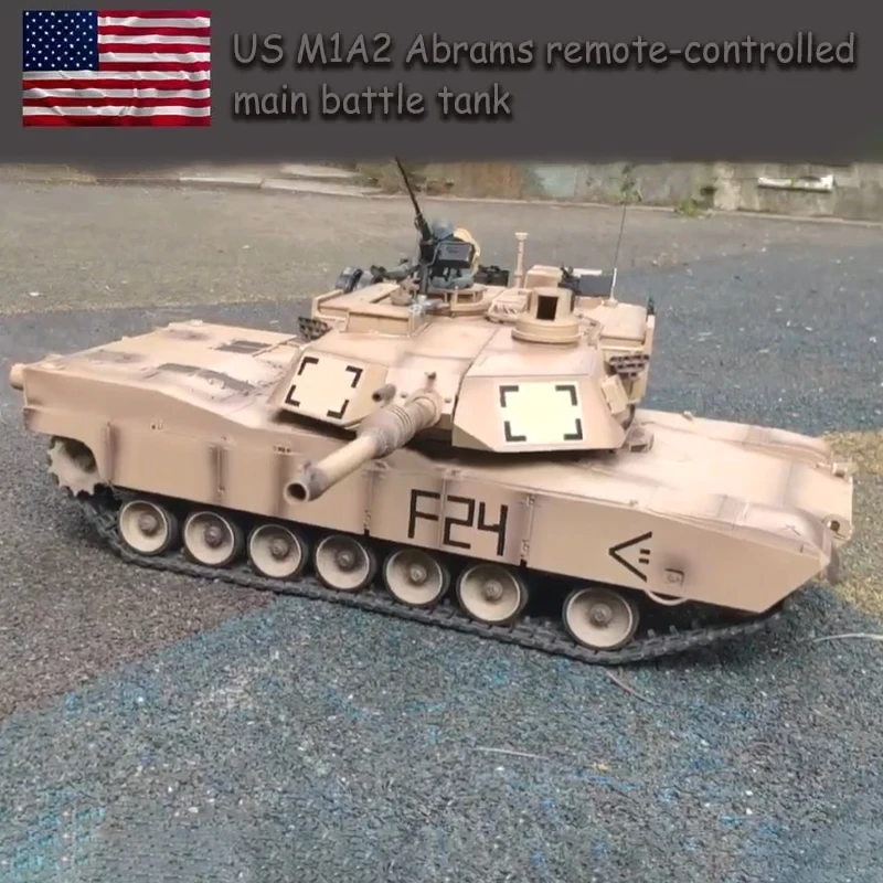 

Heng Long 1/16 TK7.0 Настроить 3918 США M1A2 Abrams RC Tank 360 ° Барель-баррель Recoil BB Стрельба TH17803-SMT5 Детские игрушки