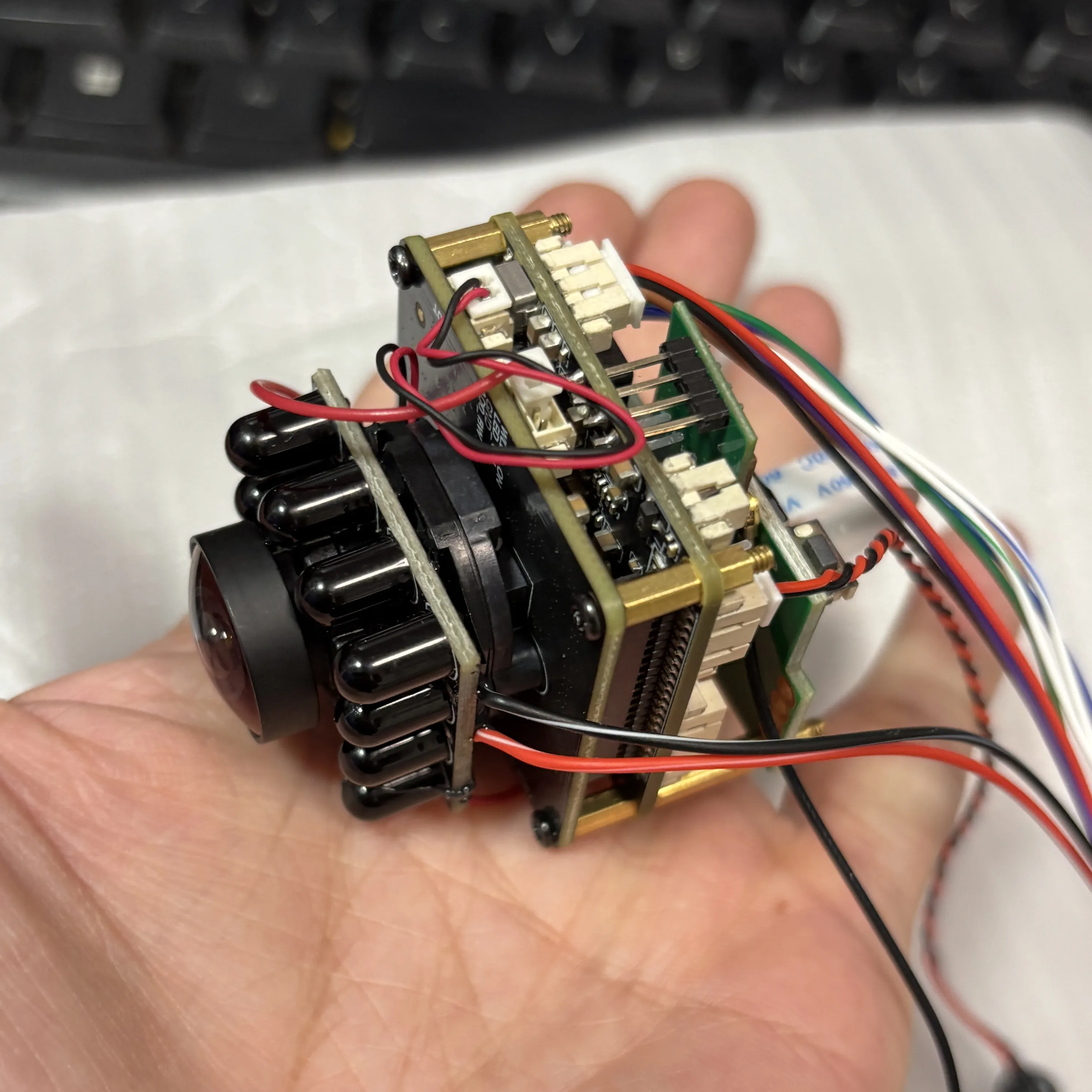 Wifi 8MP 4K MStar IP Camera Module Board IR-Cut 3840*2160 H.265 ONVIF StarLight Low Illumination Radiator CAMHIPRO