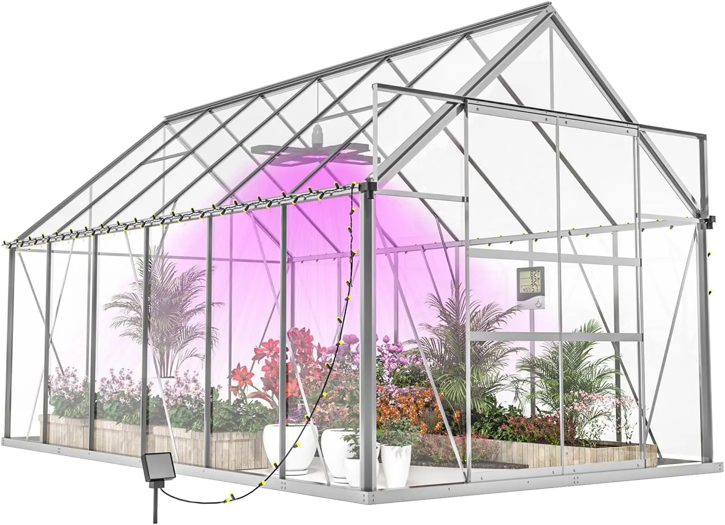 Greenhouses for Outdoors Green Houses for Outside Heavy Duty Polycarbonate Greenhouse Garden Greenhouse Large Walk In