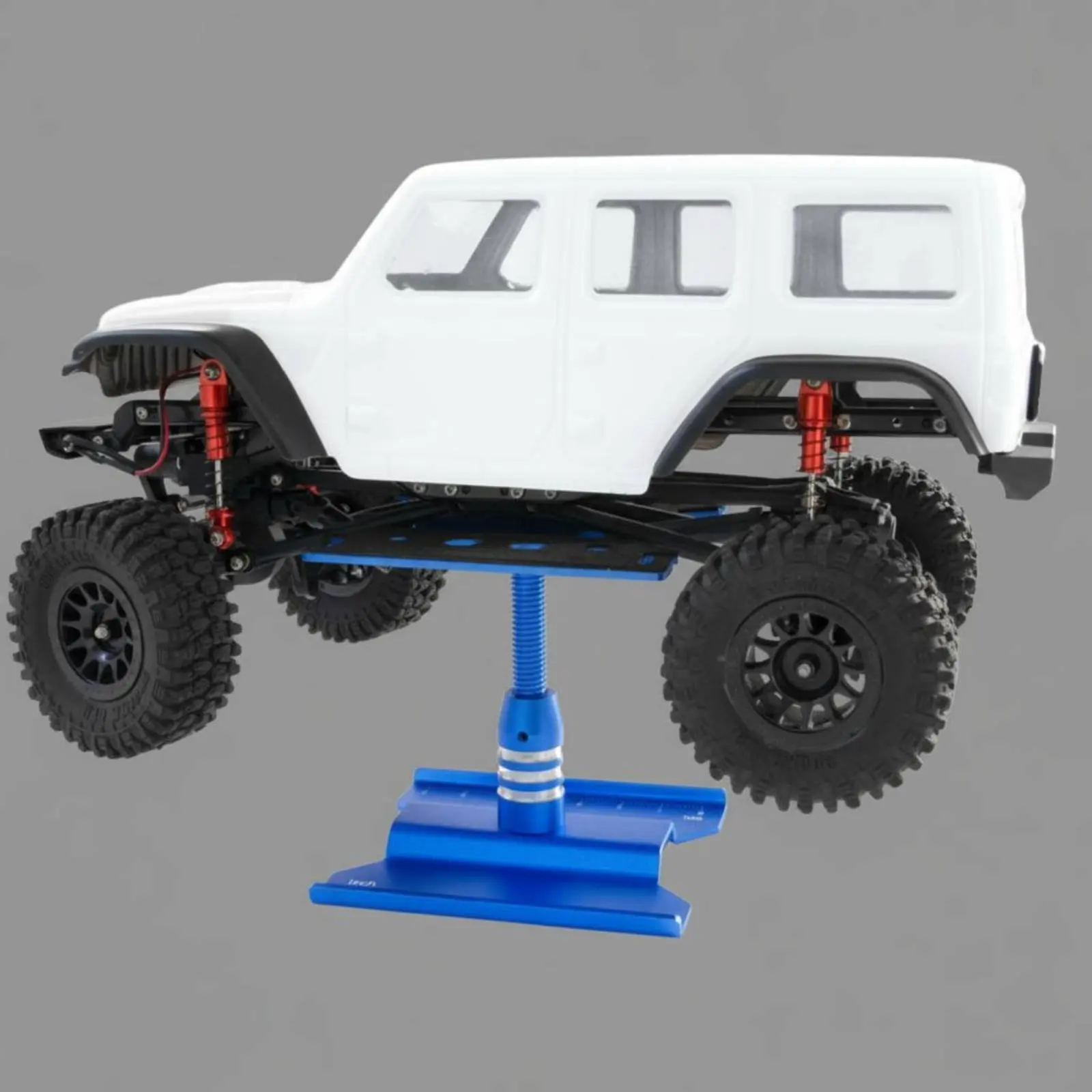 

Мини-подставка для радиоуправляемых машинок со встроенной линейкой, ремонтная база для мини-краулеров, компактная и портативная