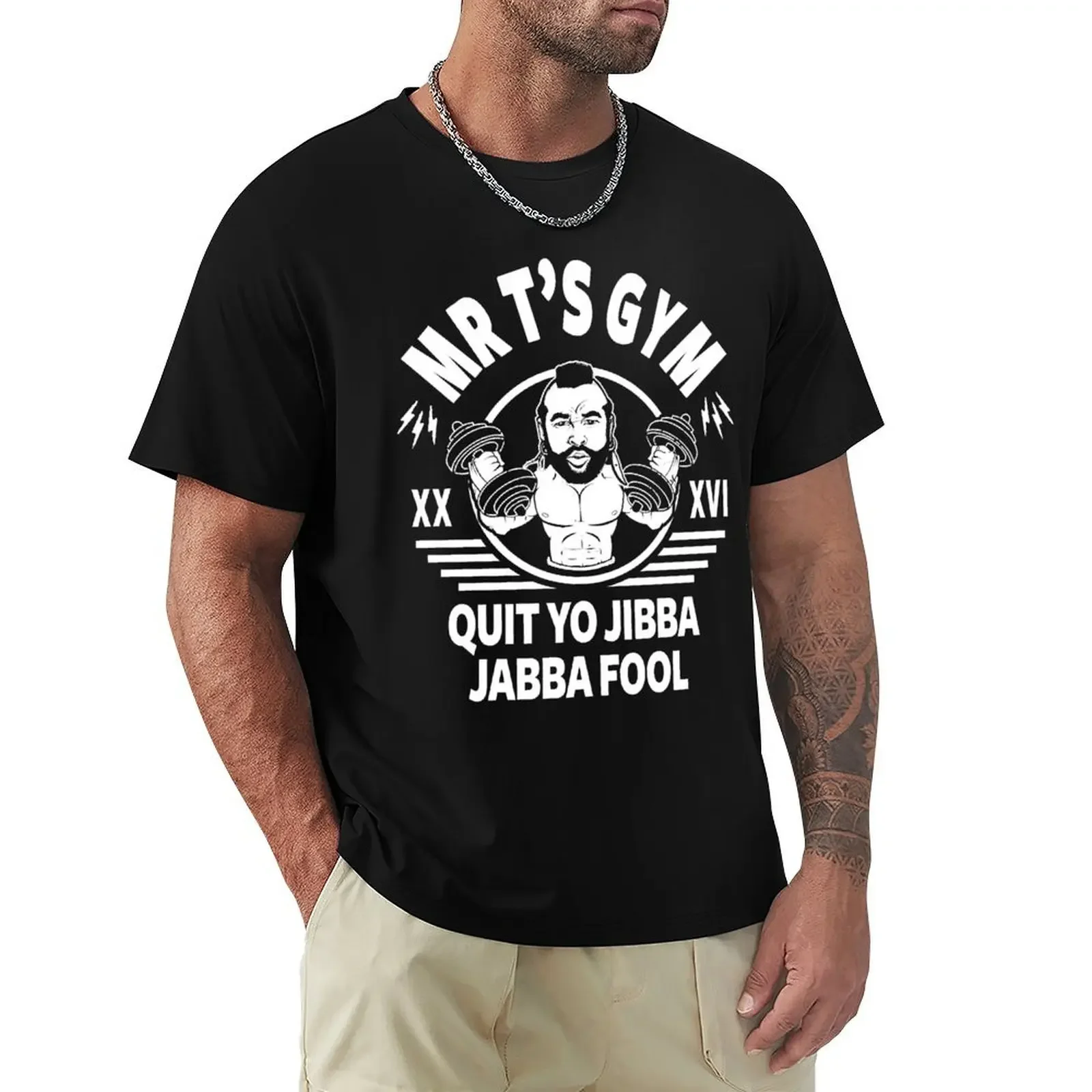 Mr T_s Gym Essential T-Shirt plus sizes designer shirts street wear anime tshirt mens t shirts pack