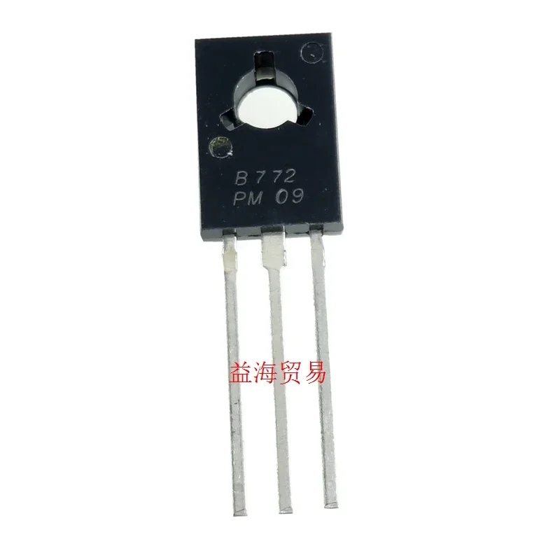 10PCS/LOT B772 2SB772 TO-126 -3A40V PNP NEW Power transistor