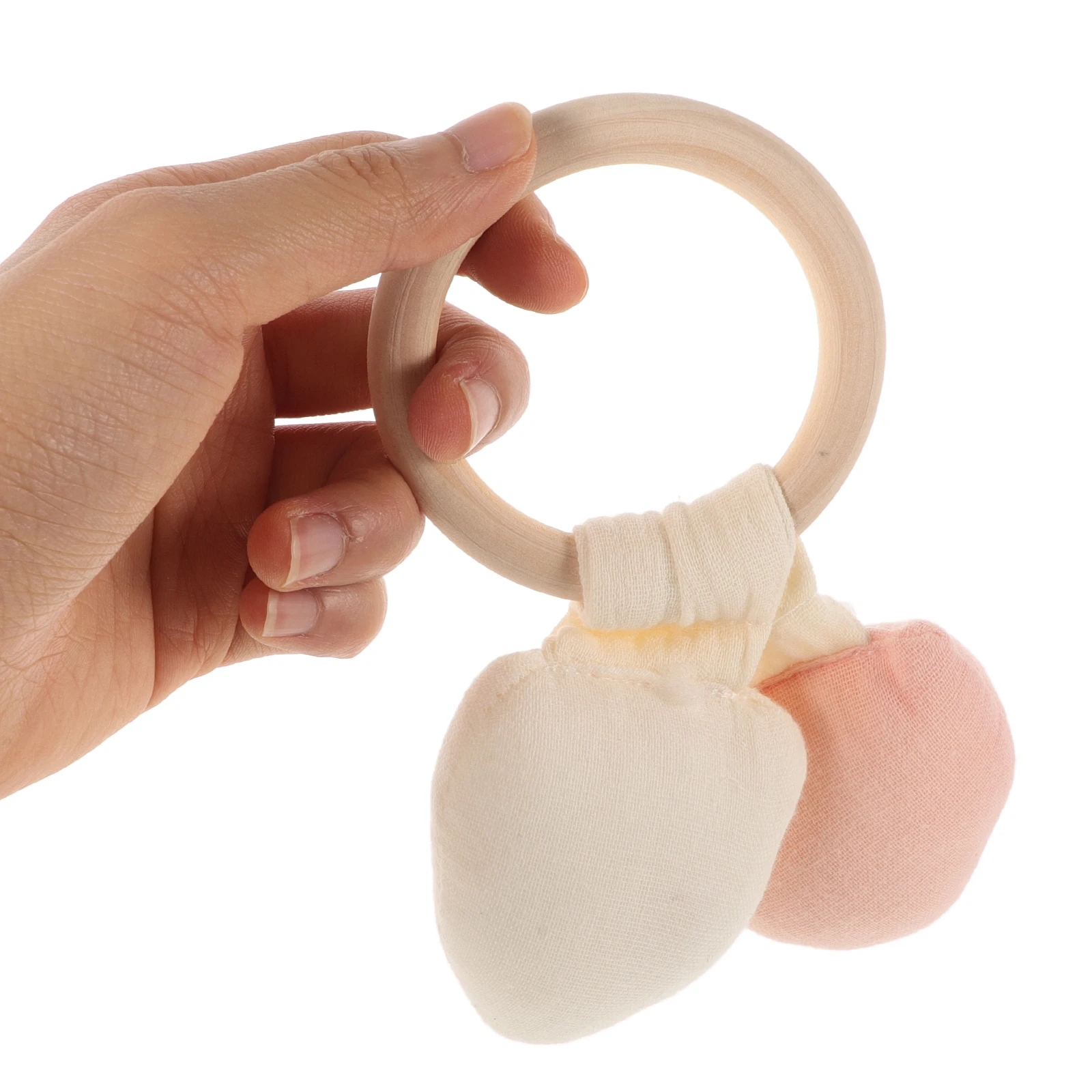 

Cotton Pacifier Lightweight PP Material Baby Crib Infant Crib Pendant Hanging Toy Pink White Color Newborn Items