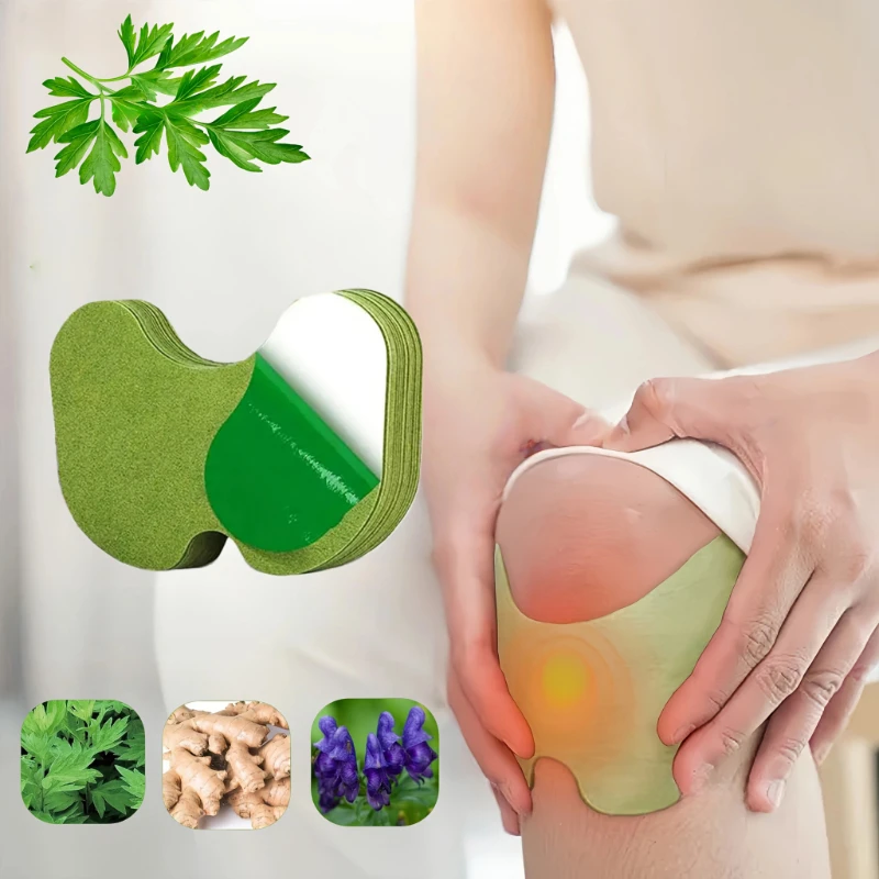 15-75pcs Knee Patch Arthritis Joint Pain Relief Wormwood Extract Herbal Medical Sticker Body Neck Back Pain Patches Health Care