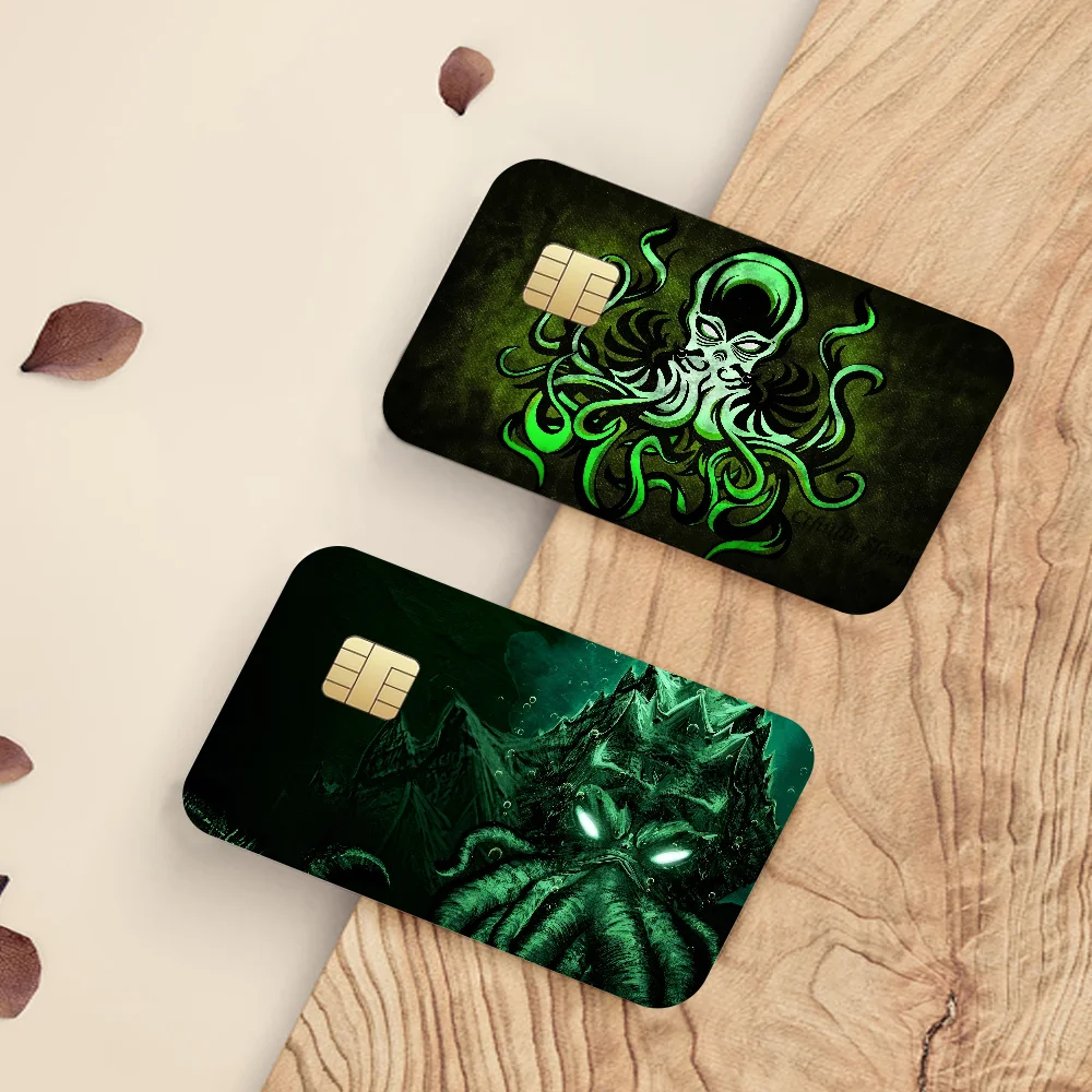 Cthulhu MythosAnmie Sticker Film Skin Cover For Credit Card Debit Bank Card Front