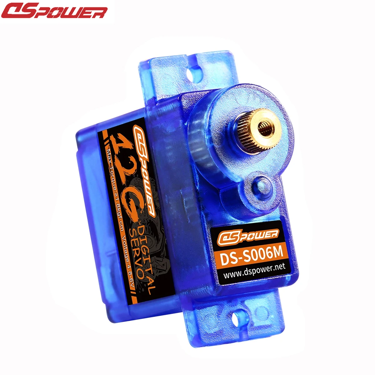 DSpower SG90 MG90S 9g 12g Micro Digital Servo Metal Gear Mini Servos Motor for RC Car WLtoys SCX24 Axial Mini Q Drones
