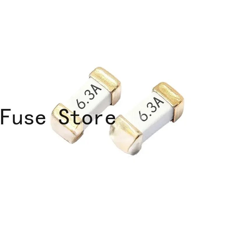 

20PCS 6.3A 250V SMD Slow Fuse 1808/6125/2410-T630 6.1x2.5