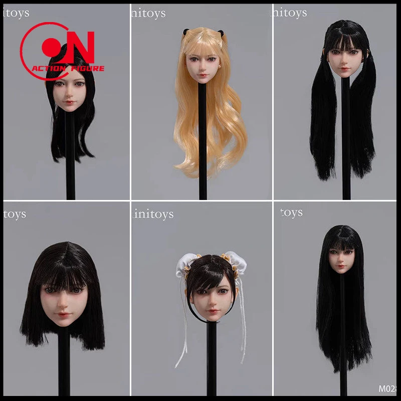 

2026 Q3 Iminitoys 1/6 Scale M028 Красивая девушка Сюань: Скульптура головы с подвижными глазами, подходит для 12-дюймовых женских фигурок-солдат