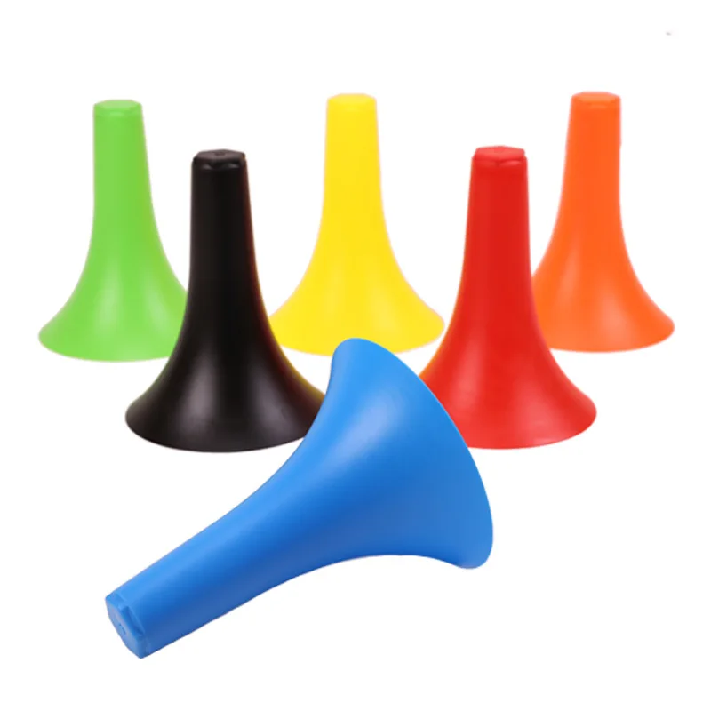 

Horn Shape Obstacle Barrel Imitation Ice Cream Cone 23cm For Ball Dribbling Basketball Training Football Skating Practice