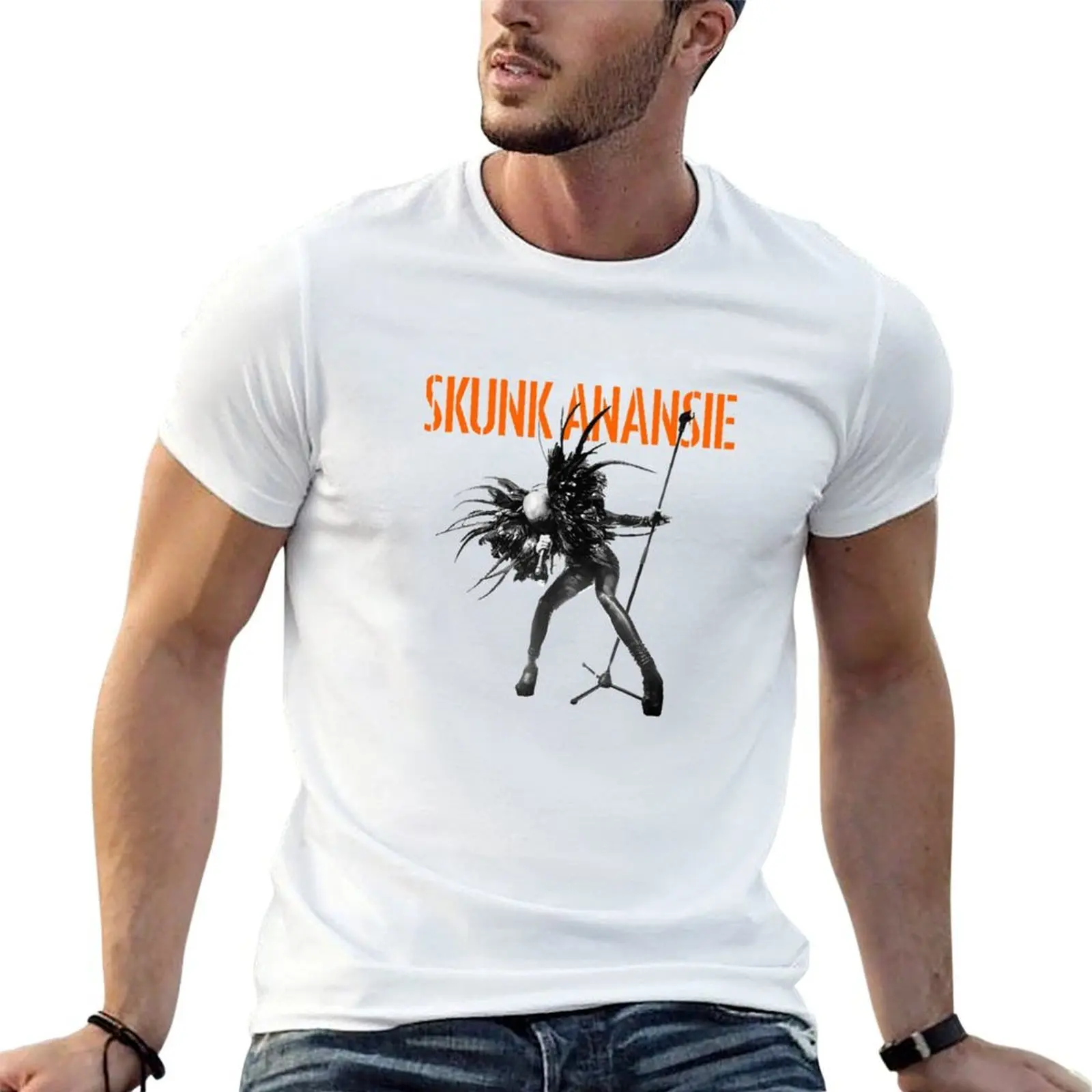 Skunk Anansie 25LIVE@25 Album Classic T-Shirt cute tops plain t shirt for men