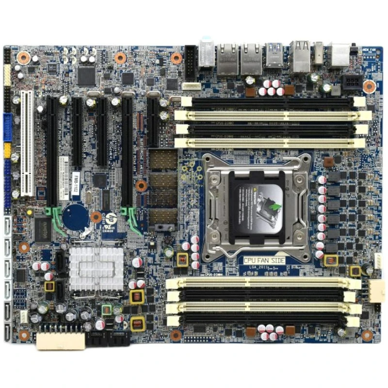 

For HP Z420 X79 C602 Main Board 618263-002 708615-001 2011 Pin Workstation