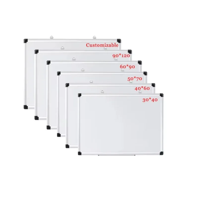 Aluminum frame magnetic whiteboard school office & kindergarten friendly dry erase oil label