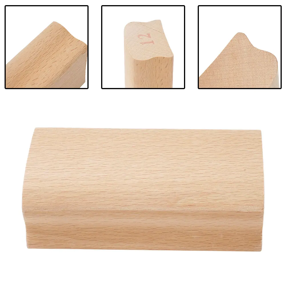 

1×7.25-20 Inch Wooden Guitar Radius Sanding Block Fret Leveling Fingerboard Dual Purpose Luthier Tools For Guitar-