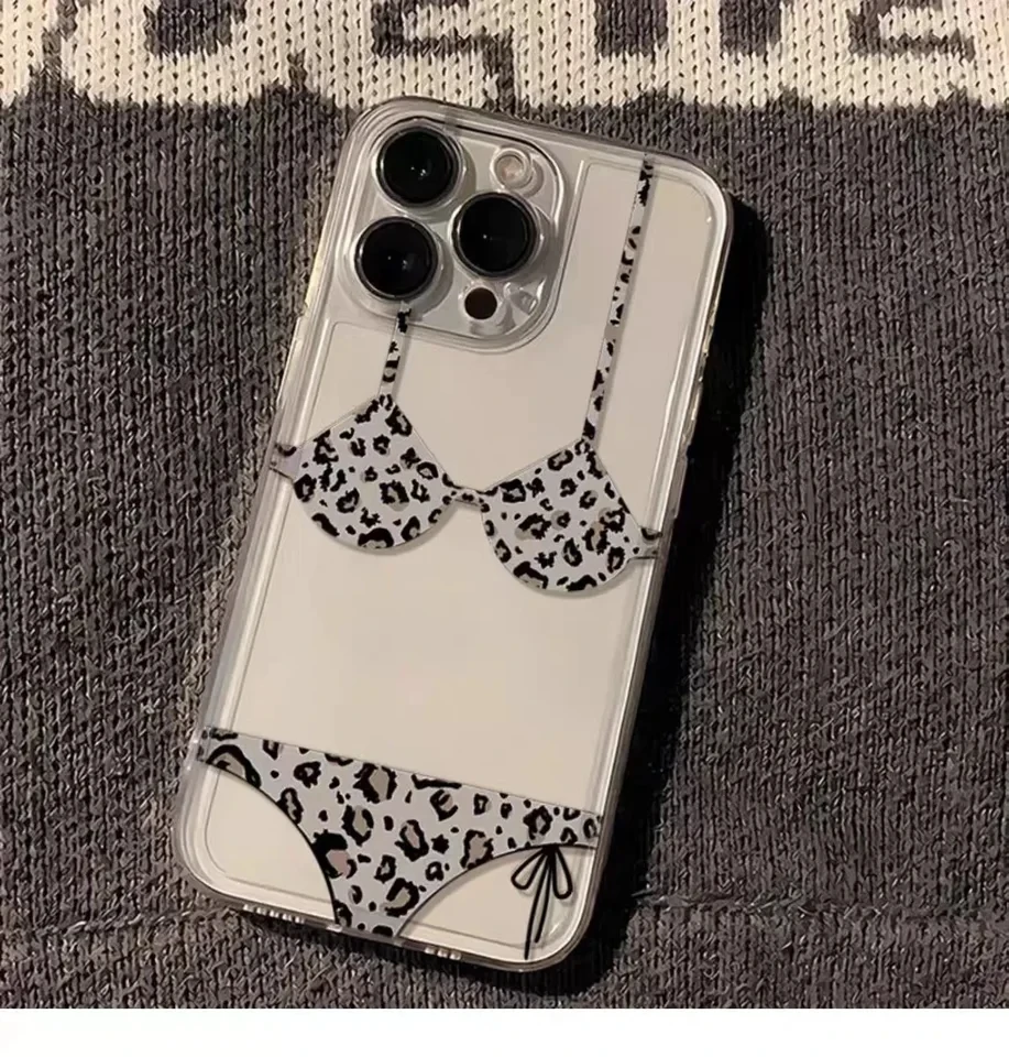 sexy Bikini phone case for iphone 15 pro max 14 plus 13 11 12 camera protective back cover for iphone xr xs x 7 8 se2