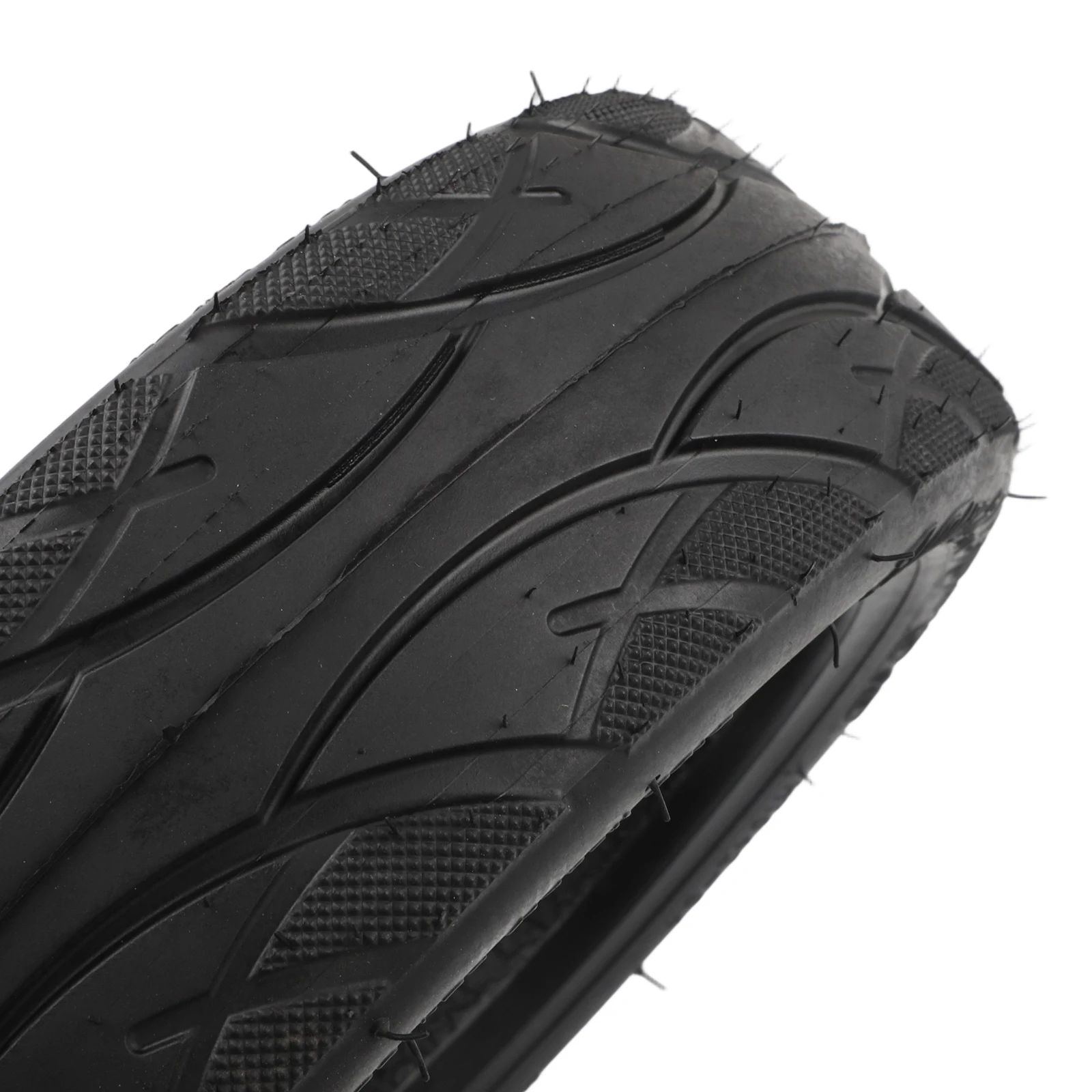 

10 Inch Tubeless Tire for Ninebot Max G30 Electric Scooter 10x2 50 6 5 Replacement Tire with Straight and Bent Nozzles