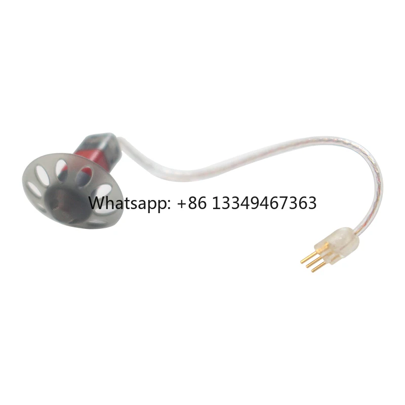 Hearing Aid Sound Receiver Two Series P and M Breathable Soft Eartip S/M/L Sizes Mushroom/Hole Type with Receiver Cable