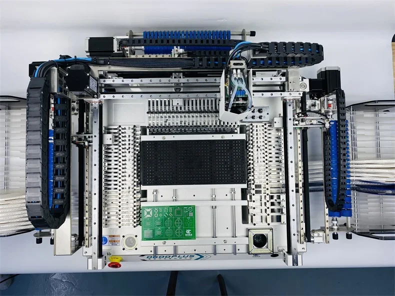LY D600Plus 69 бит с HDMI Полное видение автоматический SMT Pick And Place машина чип монтер 6 головок для стандартной линии