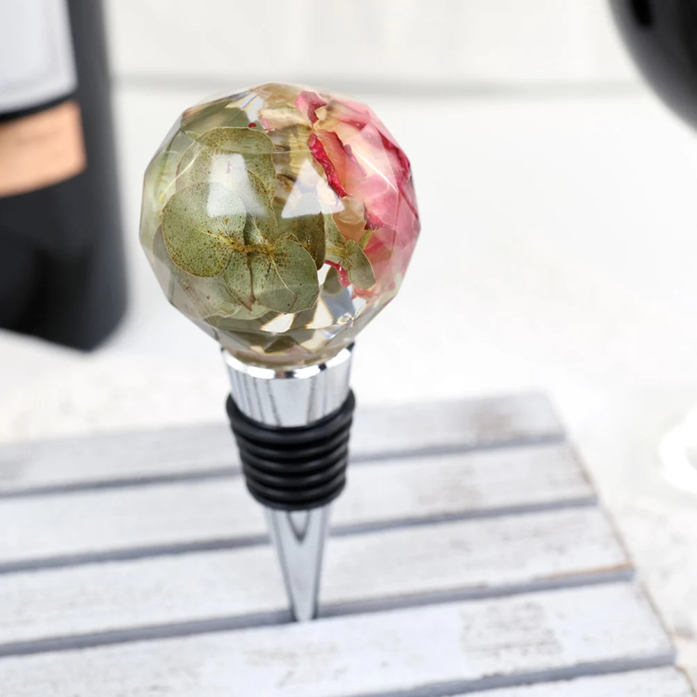 

1Set Silicone Wine Stopper Mold for DIY Bottle Stoppers Crystal Resin Craft with Decorative Household Stopper Mold