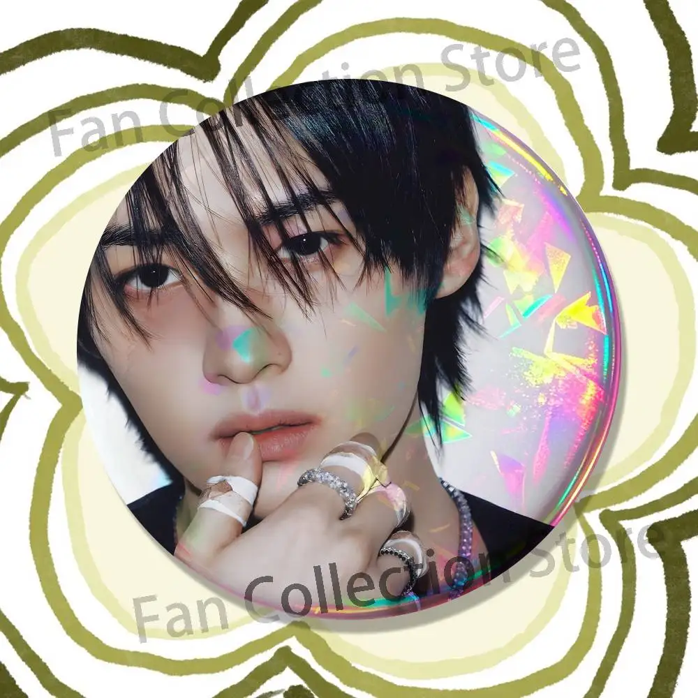 L-Lee Know S-SKZ Brooches for Backpack Accessories 25mm,32mm,48mm,58mm,75mm Round Enamel Pins Cartoon Badge