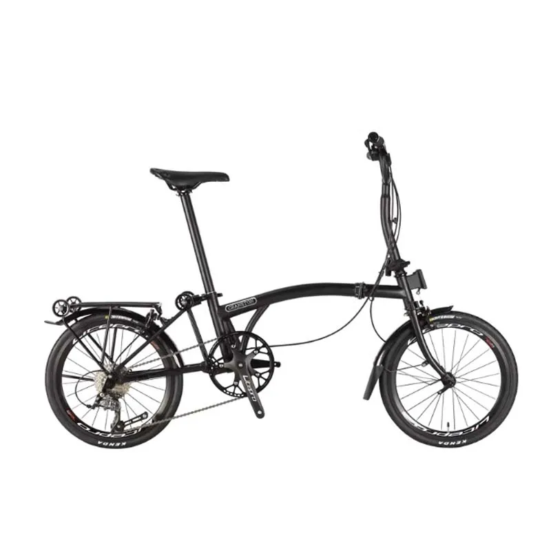 CRANSTON R20 20-Zoll Dreifach Faltbares Fahrrad / Rennrad, Neun-Gang-Dreistufen-Faltrad, 13,5 kg