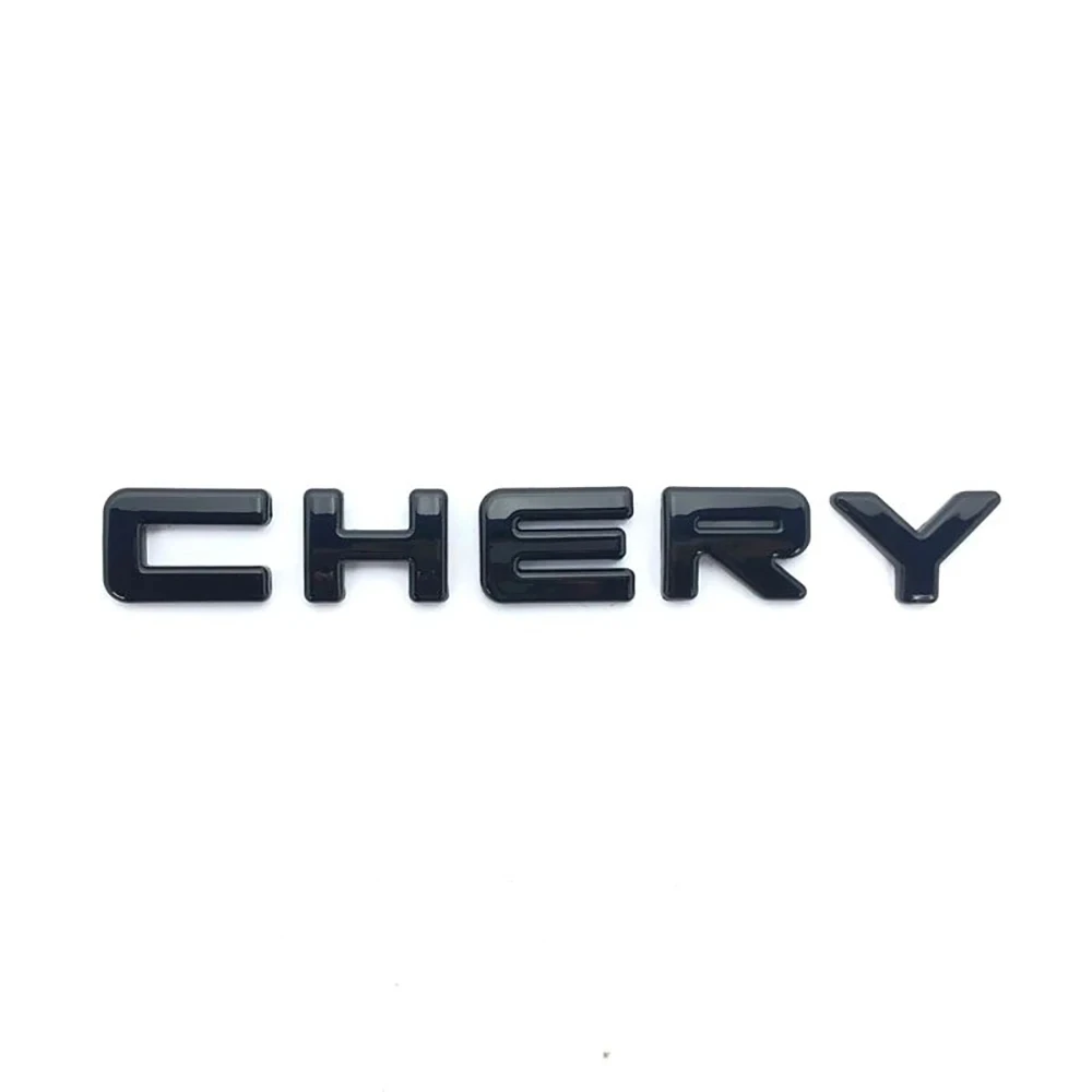 Chery Tiggo 8 Pro 3D ABS Alphabet Emblem Decoration Chrome Labeling Car Sticker Badge rear label Logo Auto Accessories 2019-2023