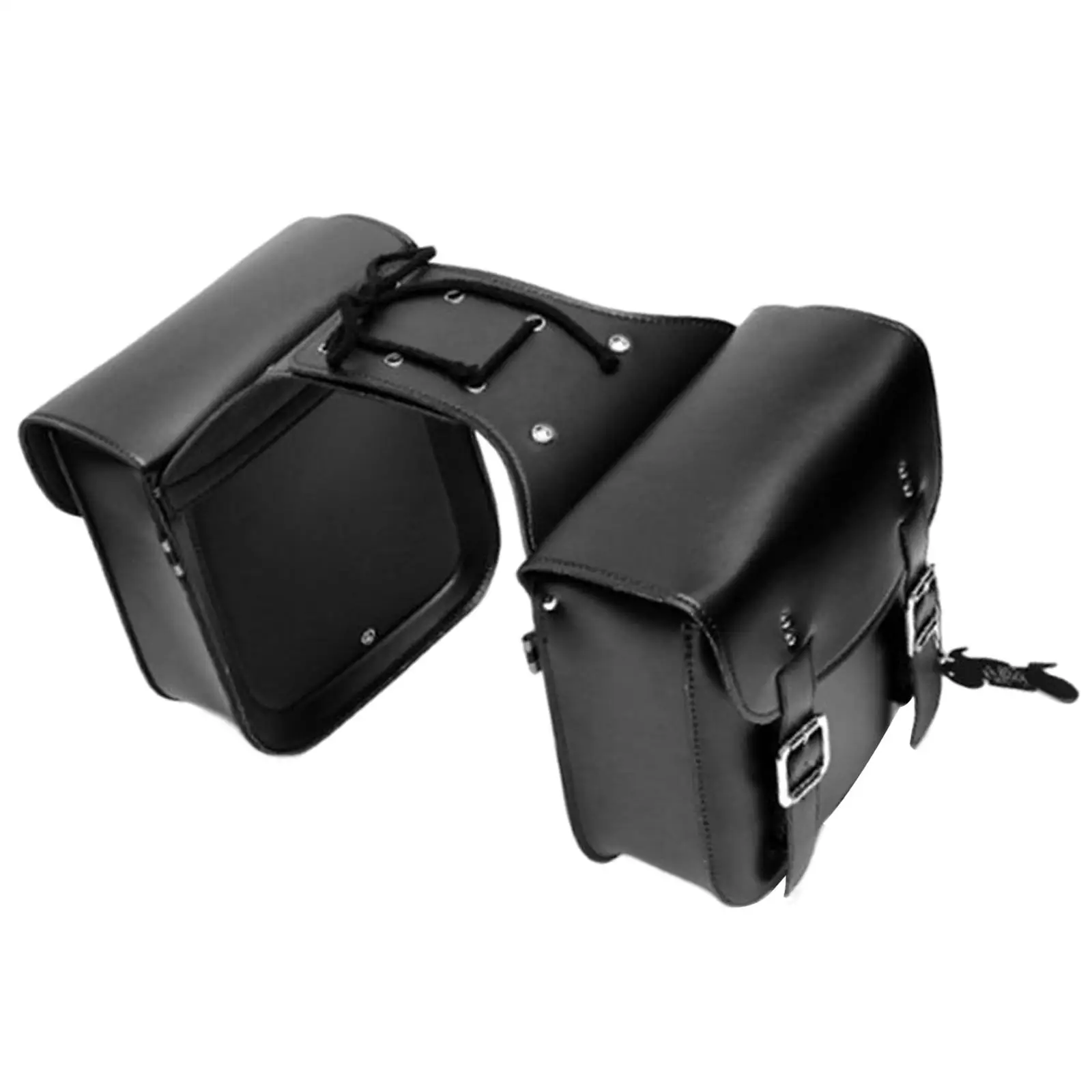 

Motorcycle Saddlebags Universal Adjustable Side Saddle Bags Tail Luggage