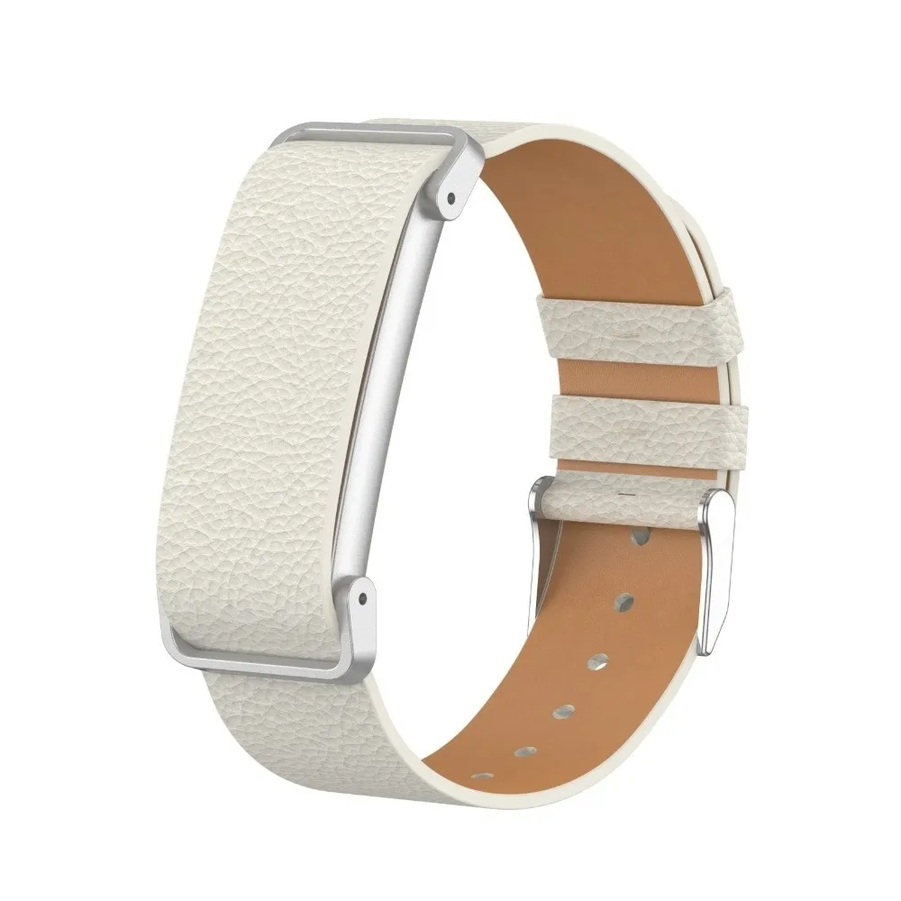 PU Leather Sport Bands Soft Adjustable Replacement Wristband Durable Comfortable Watch Strap for Google Fitbit Air for Men Women