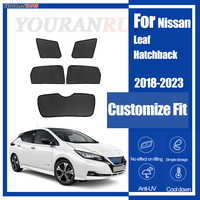 For Nissan Leaf Hatchback 2018-2023 Magnetic Customized Car Windows Sun Shade UV Protection Children Car Curtain Mesh