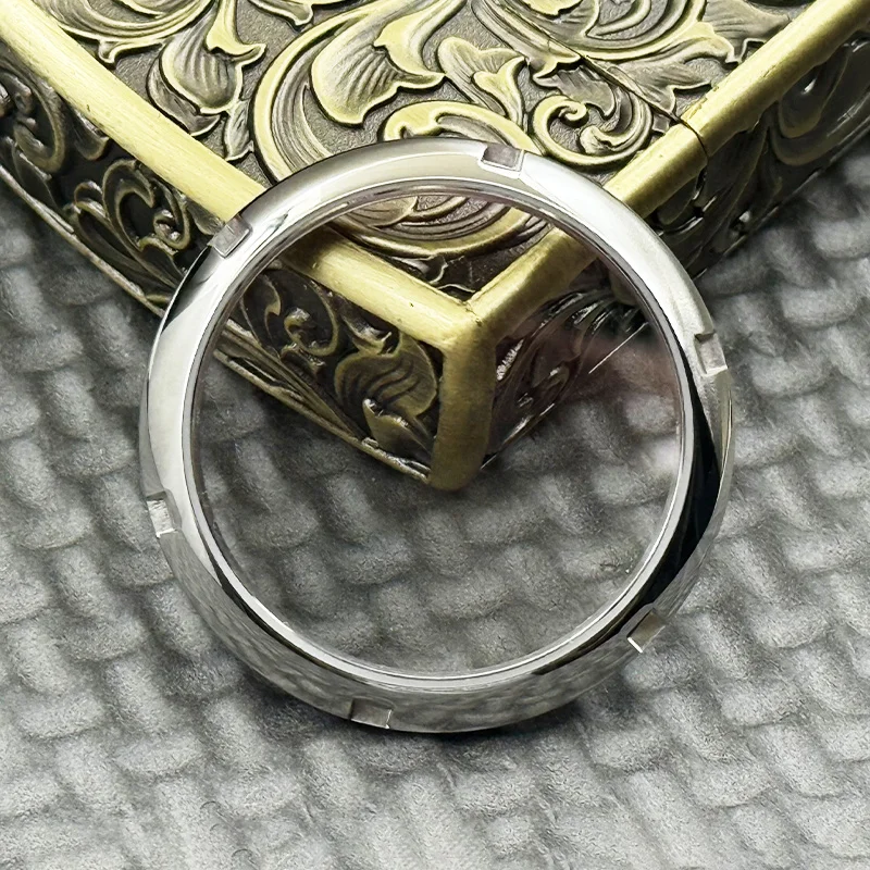 Casos de relógio de vidro transparente de safira personalizados capa traseira fit skx007 tartaruga 6105 atum samurai srpd casos de relógio peças de reequipamento