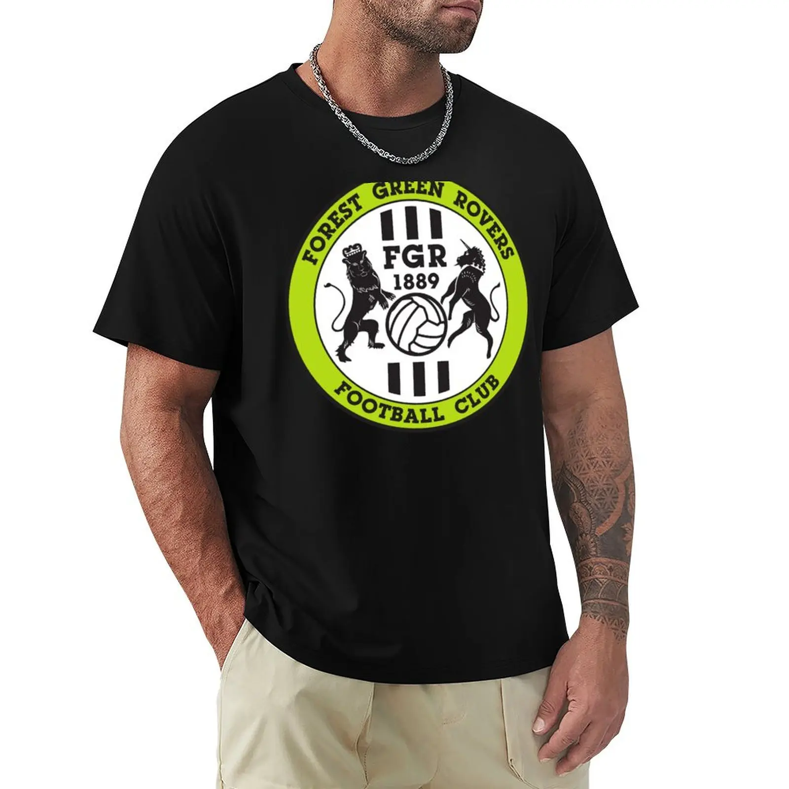 Forest Green Rovers FC Essential T-Shirt shirts graphic tops cheap stuff oversized t shirts for men