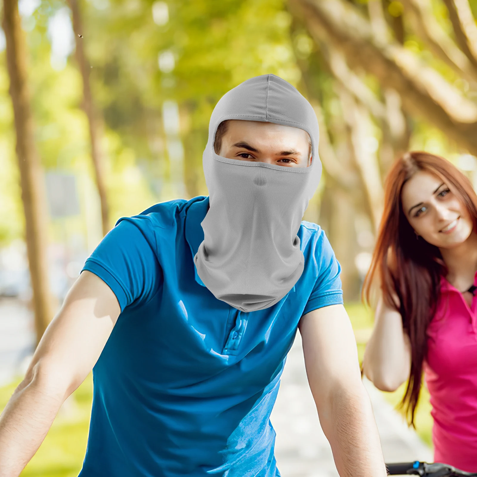 

Uv Protection Balaclava Face Mask Breathable Gaiter For Skiing Riding Outdoor Face Cover Hood Neck Gaiter Motorcycle Mask Summer