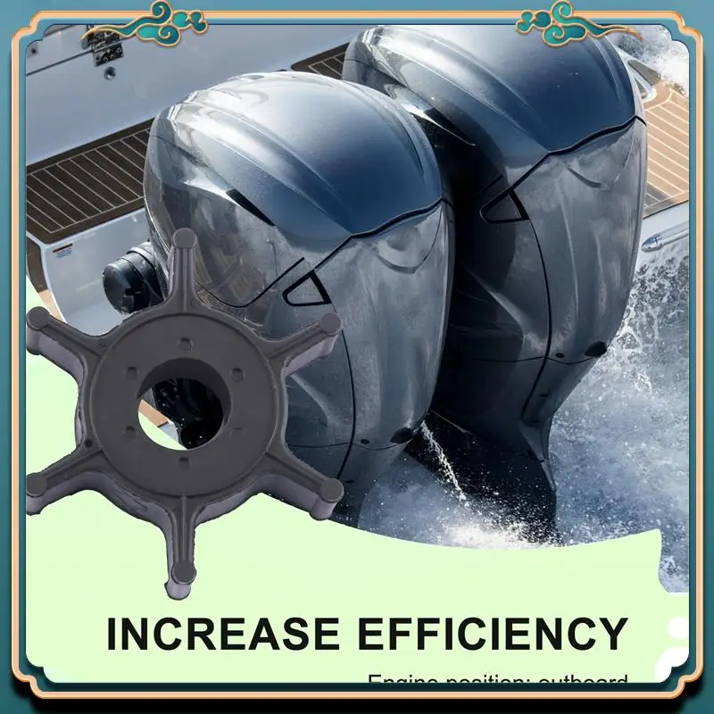 Latest Boat Engine Impeller For Yamaha 4Hp 5Hp 6Hp Outboard Motor 6E0-44352 6E0-44352-00-00 6E0-44352-003 6E0-44352-00 18-3073