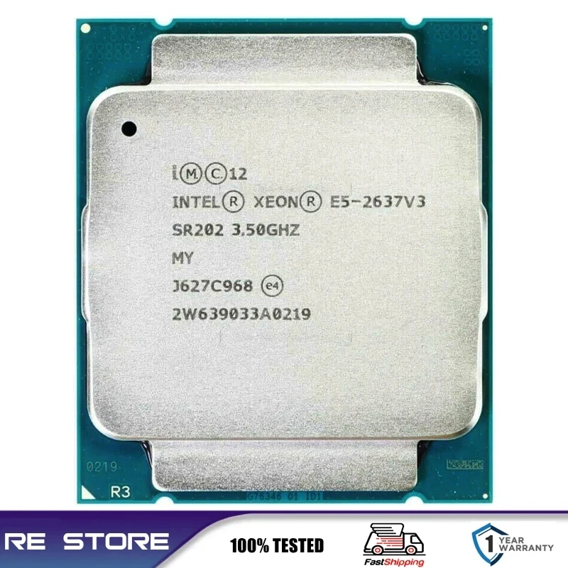 Intel xeon E5 2637 V3 3.5GHz Quad-Core LGA 2011-3 processor