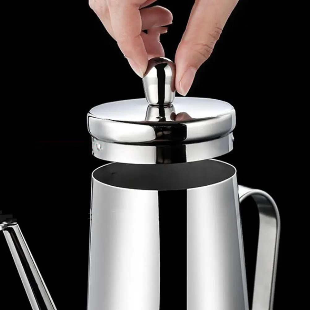

Stainless Steel Oil Bottle 304 Large Capacity Kitchen Condiment Pot Dispenser Home Bar Restaurant Buffet