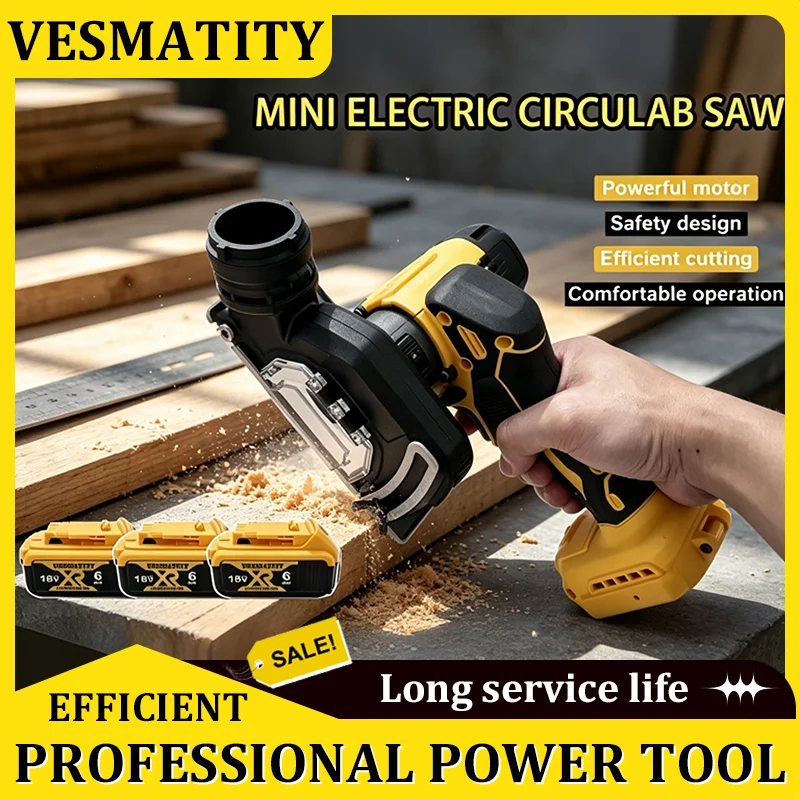 Circular Saw Cordless - Миниатюрная 3-дюймовая беспроводная угловая шлифмашина, отрезная