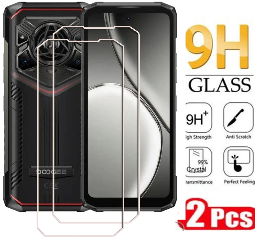 2PCS 9H HD Tempered Glass For Doogee Blade 20 Ultra  6.6" Blade 20 Pro Max Turbo Play Screen Protective Protector Cover Film