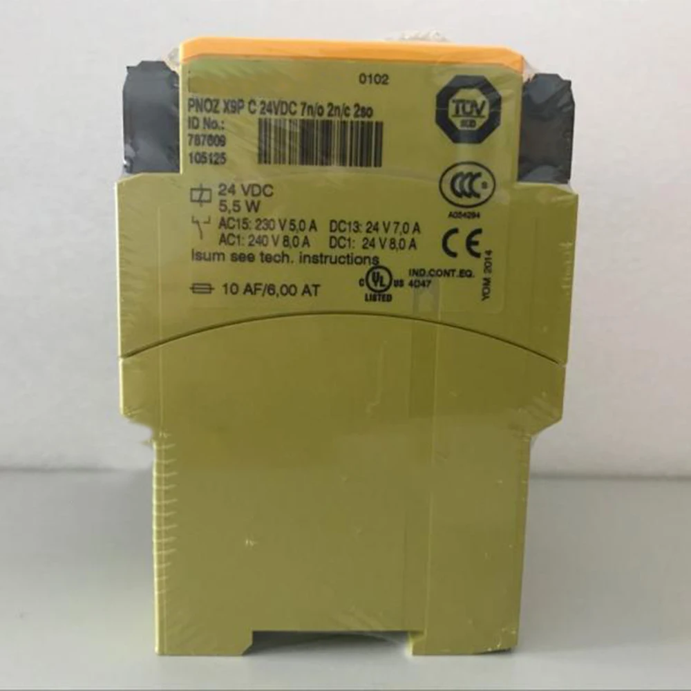 New for Pilz PNOZ X9P C 787609 24V Safety Relay Module