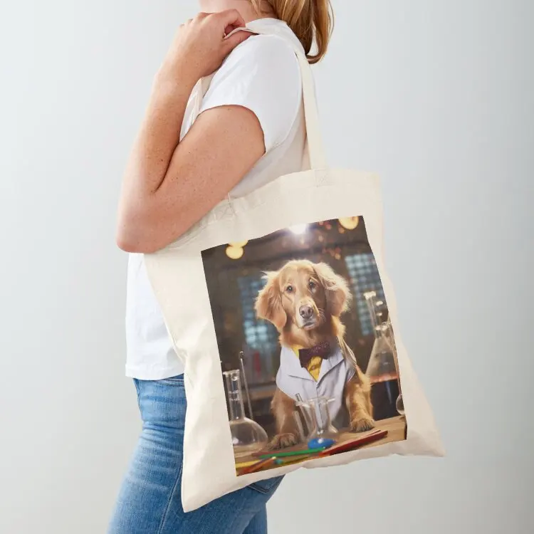 

Chemistry Dog Meme Tote Bag Shopper Cloth bag custom tote bag Shopping bags