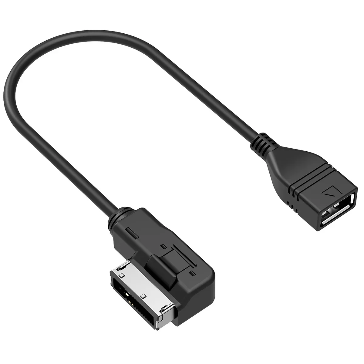USB AUX Cable Music MDI MMI AMI To USB Female Interface Audio AUX Adapter Data Wire for VW MK5 for AUDI A3 A4 A4L A5 A6 A8 Q5