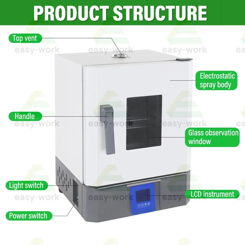 Digital Lab Incubator Laboratory Electric Heating Constant Temperature Incubator