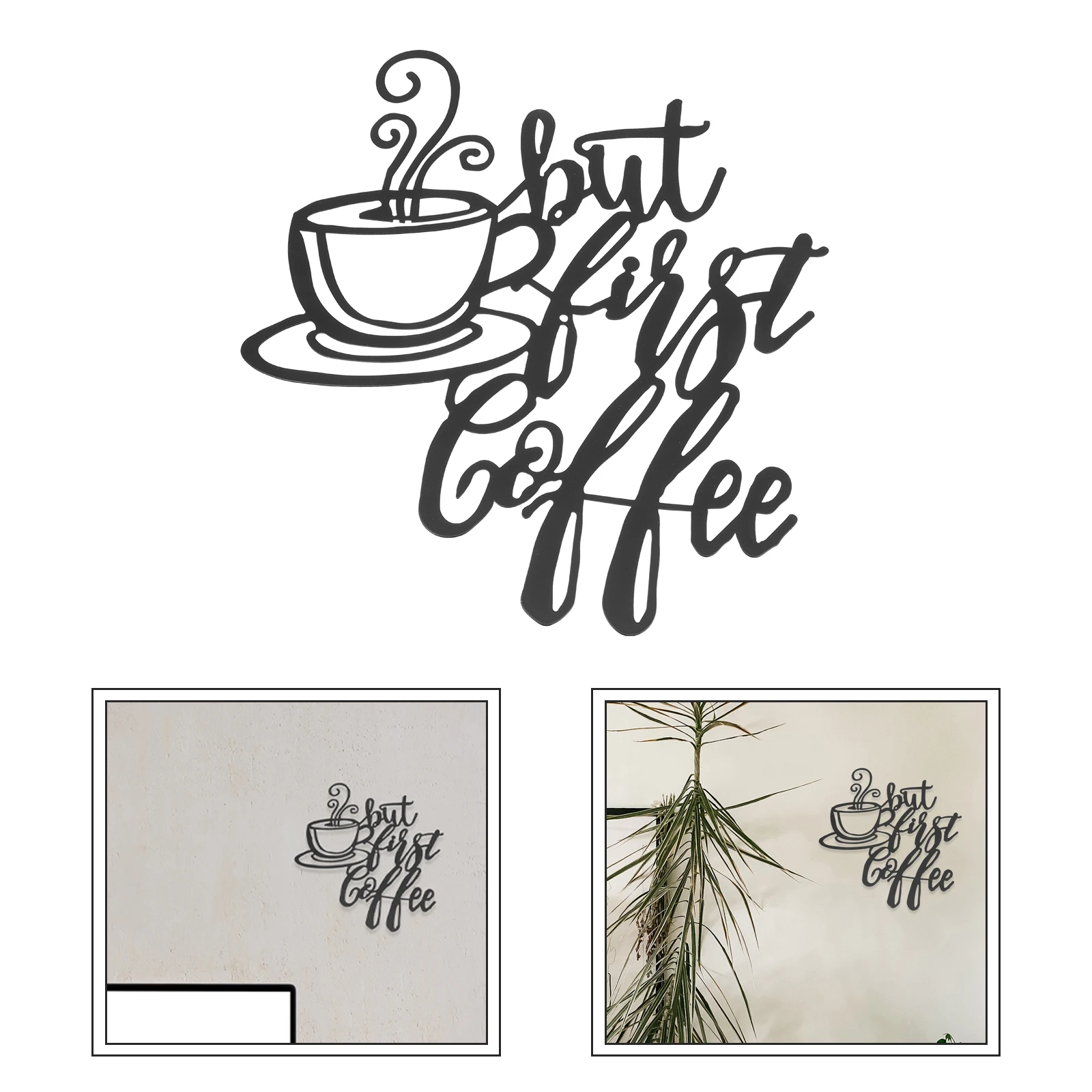 

Rustic Iron Craft Metal Letter Decoration Coffee Alphabets Hanging Wall Pendant Home Office Bedroom Living Room Decor Indoor