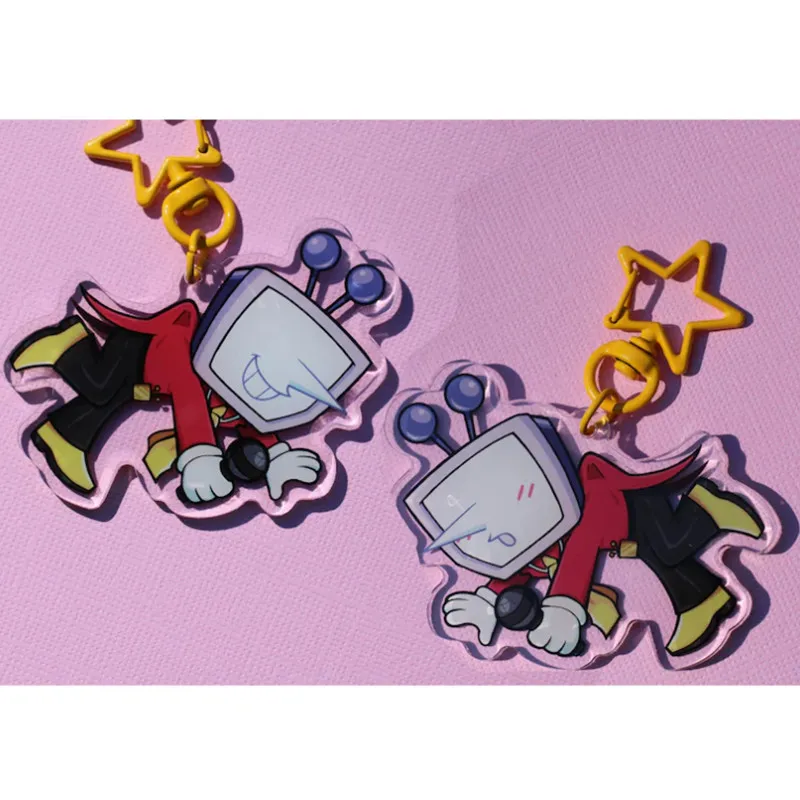 Tenna dangling charm || deltarune mr ant tenna Acrylic keychain Cute cartoon game Character pendant