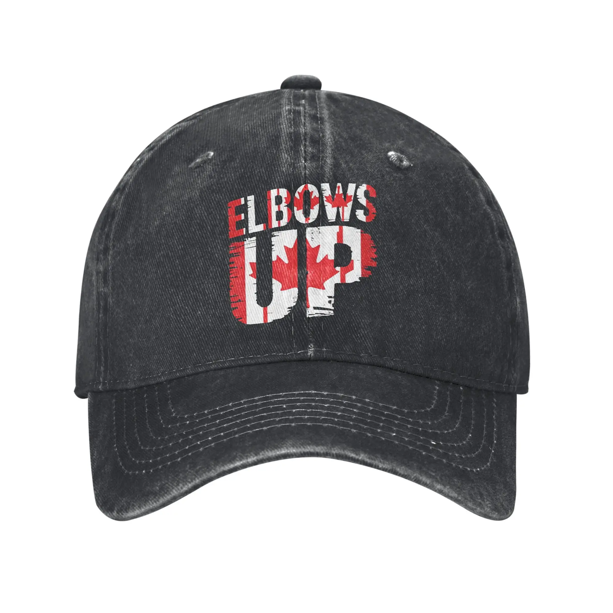 Canada Elbows Up Casual Baseball Cap Summer  Trucker Hat Wholesale Hunting Camping Hip Hop Hats Men Adult Vintage Baseball Caps