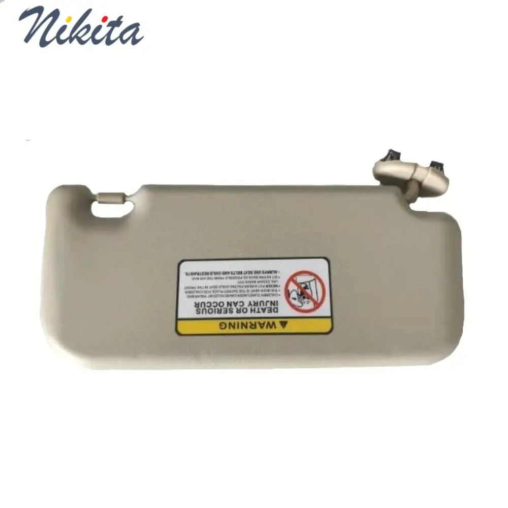 1 pz Visiera parasole beige per Toyota Yaris 2007-2013 Tundra 2004 2005 2006 Lato sinistro Lato destro Lato conducente Lato passeggero