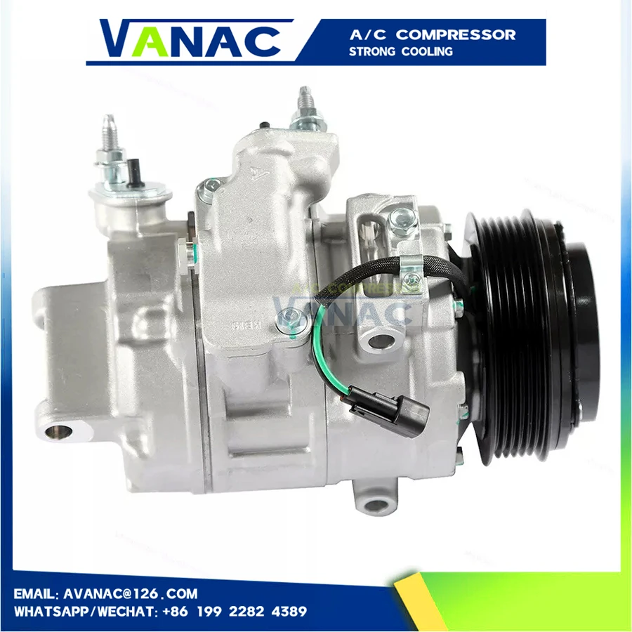 AC Air Conditioning Compressor For Ford Explorer 3.5L 3.7L Police Interceptor BB5Z19703B BC3Z19703B BB5Z19703A EB5Z19703B