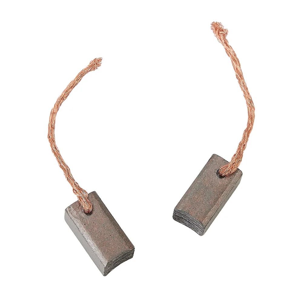 Set of 2 Carbon Brushes for Wiper Climate Auxiliary Pump 5x5x10mm Crafted for Effective Performance and Reliability